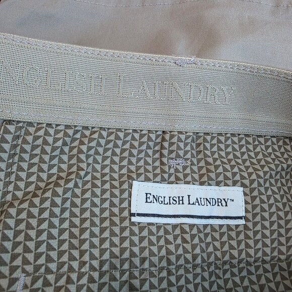 English Laundry CEO Midway Flex Stretch Shorts 9" Inseam Men's Size 40 Tan - Picture 5 of 8
